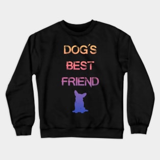 Dog's Best Friend - Multicolor Crewneck Sweatshirt